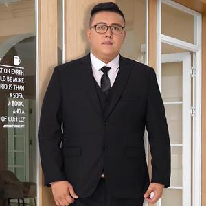남성 빅사이즈정장 세트 오피스룩 면접 오버사이즈 아우터 싱글 상의 A13Z1G 아템