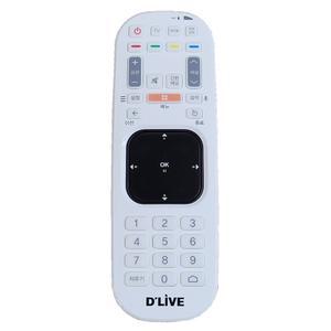 D’LIVE 딜라이브 C&M 케이블 셋톱박스 TV 통합리모컨 화이트