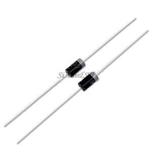 100pcs 정류기 다이오드 2A 1000V DO-15 FR207