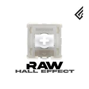 Geonworks Raw He 마그네틱 스위치 하단 터치  RGB 라이트 가이드 선형 홀 우팅 60he 40g
