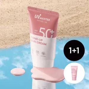[2pack] 유브이 마스터 톤업 선크림 50ml(+모찌 팩투폼 20ml)