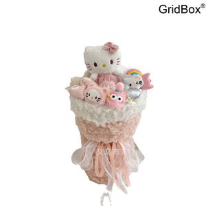 헬로키티 인형꽃다발 GirdBox 졸업식 선물 여자친구 생일 기념일 고급 선물