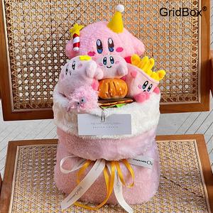 별의커비꽃다발 GirdBox 생일선물 여자친구 남자친구 창의적 귀여운 꽃다발 발렌타인데