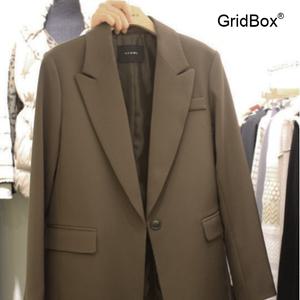 여성정장자켓 스타일리시 심플 디자인 GirdBox 슬림핏 봄 가을 투피스 패션 오피스룩