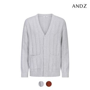 [앤드지] 세미오버핏 스카시 포켓 니트 가디건_BZD1EC1105