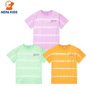 NEPA KIDS 네파키즈 다잉 스트라이프 반소매 티셔츠 KID5319