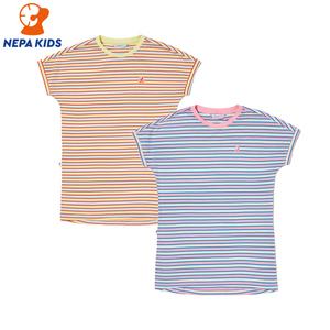 NEPA KIDS 네파키즈 여아 멀티 스트라이프 원피스 KH42801