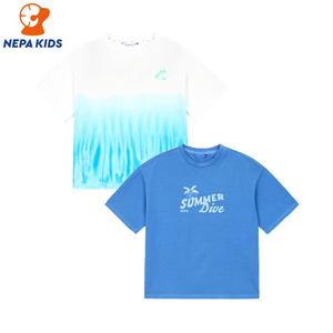 NEPA KIDS 네파키즈 공용 오션 티셔츠 KKD5310