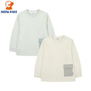 NEPA KIDS 네파키즈 공용 챌린지 긴소매 티셔츠 KJC5311