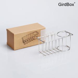 스텐식기건조대 GirdBox 2단 싱크대선반 주방정리대 물빠짐트레이