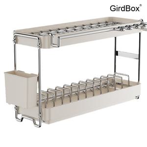 스텐 식기건조대 GirdBox 주방 싱크대 선반 소형 미니 그릇 정리대