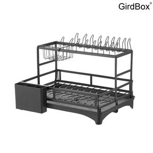 GirdBox 스텐 식기건조대 싱크대 선반 물빠짐 트레이 주방 정리대