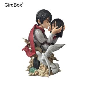 진격의거인피규어 미카사 아커만 에렌 리바이 GirdBox 레진피규어 액션관절