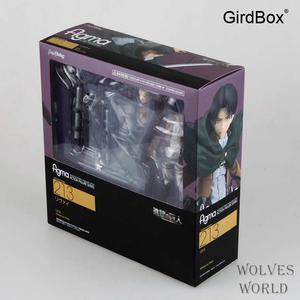 진격의거인피규어 미카사 아커만 에렌 예거 리바이 GirdBox 액션관절피규어 굿즈