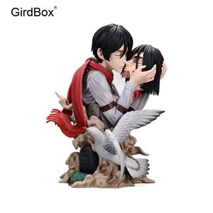 진격의 거인 미카사 아커만 GirdBox 피규어 레진 스탠드 장식용