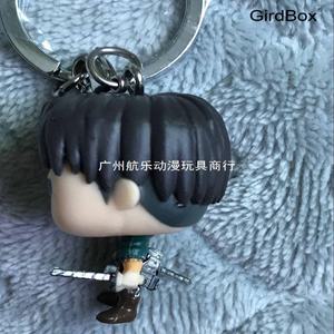 진격의거인 리바이 키링 피규어 GirdBox 포켓용 액세서리