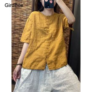 생활한복 여름 개량한복 GirdBox 반팔 철릭원피스 허리치마