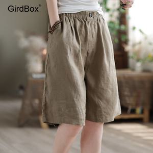 생활한복 여름 린넨 바지 GirdBox 개량한복 허리치마 철릭원피스
