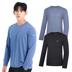 콜핑 2201TK449M 긴팔 기본 운동복 남성 등산 라운드 티셔츠