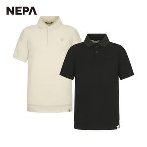 네파 공용 그린마인드 반팔 폴로 티셔츠 (루즈핏) 7JD5260