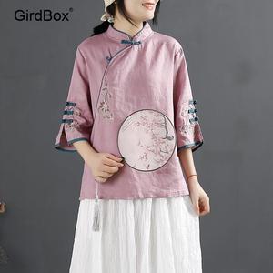 개량한복 여름철릭원피스 GirdBox 생활한복 허리치마 시스루