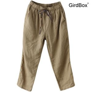 생활한복 여름 린넨 바지 GirdBox 개량한복 허리치마 퓨전 철릭원피스