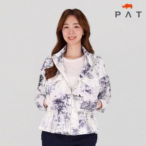 [PAT 여성] 프리미엄 프린트 오버핏 숏점퍼_1J41303