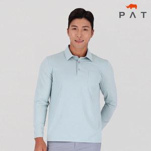 [PAT 남성] 매쉬배색 솔리드 티셔츠_1J35131
