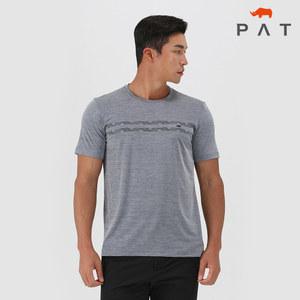 [PAT 남성] 라인 포인트 라운드 티셔츠_1H35332