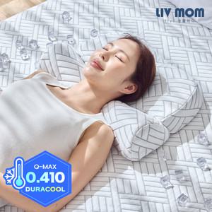 듀라쿨 냉감 메모리폼 기능성 바른자세 경추베개