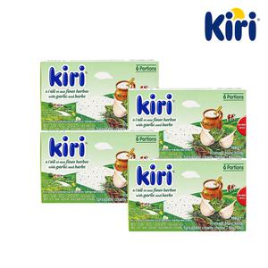 끼리 크림치즈 까먹는 포션6p 갈릭&허브 4팩 (총24P)