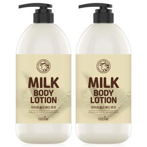 터치미 밀크 바디로션 대용량 1000ml 2개