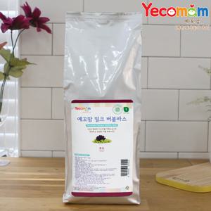 예꼬맘 사해소금 거품목욕 유아 입욕제 파우치형 1kg + 1kg 버블바스