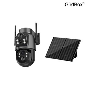icsee 태양광 무선CCTV GirdBox 실외용 PIR 감시카메라 방수 홈캠 이글루캠 스마트폰