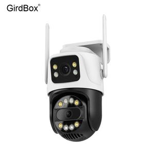 ICSEE 무선 CCTV 8MP 듀얼 카메라 실외용 360도 회전 와이파이 홈캠 GirdBox 이글루캠