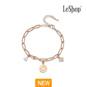 [르샵주얼리] 14K 스마일 체인 팔찌(GoldPlated)_LJ5244BRB