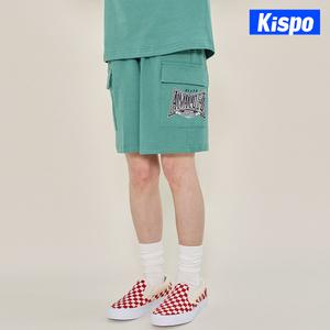 [키스포] 드리머포켓5부팬츠_그린
