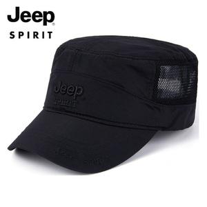JEEP 지프 여름 모자 남자 차양 평상모 망사 군모
