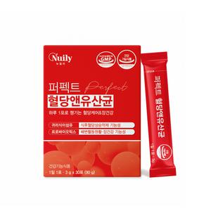 퍼펙트 혈당앤유산균 하루1포 식후혈당 상승케어 3gx30포