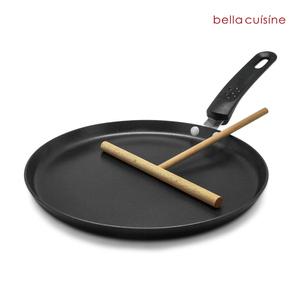 [20%+12%][7/7~11]삼각집게 증정] 벨라쿠진 25cm 크레페/팬케이크 팬 /인덕션 가능