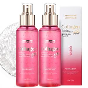 [2개] 고함량 콜라겐+PDRN 세럼 미스트 메디픽미 콜라겐 젤리 88% 앰플 100g 수분 미백