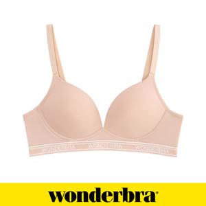 [Wonderbra] 스포츠 아웃밴드 노와이어 브라 베이지 WBWBR4M23A