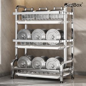 스텐 식기건조대 2단 싱크대 선반 GirdBox 주방 그릇 정리대