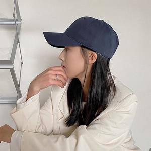 여성 데일리 무지 스트랩 야구모자 볼캡 3가지 색상