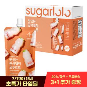 [인테이크] 슈가로로 무설탕 맛있는 곤약젤리 요구르트 150g*10팩