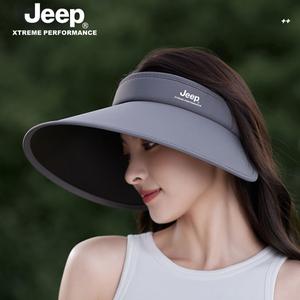 JEEP 지프 자외선차단모자 햇빛가리개 여성 여름 야외 모자
