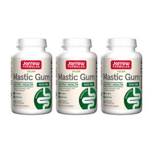 3개 자로우 비건 매스틱검 1000 mg 60 베지캡슐 위건강 영양제 메스틱검