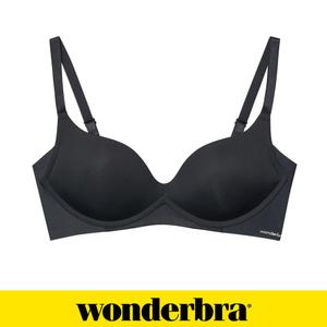 [Wonderbra] 일체형 볼륨 몰드 노와이어 브라 블랙 WBWBR3O04D