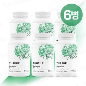[공식인증점] 쏜리서치 베르베린 Berberine 1000mg 60캡슐 6병