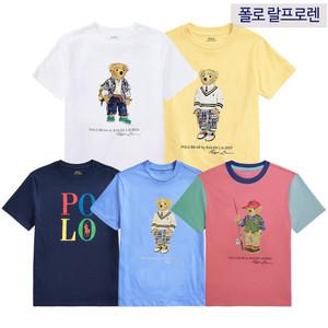 폴로 랄프로렌폴로 랄프로렌 주니어보이즈 폴로베어 티셔츠